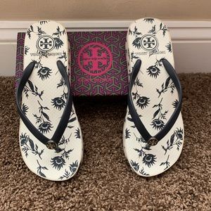 Tory Burch Wedge Flip Flops